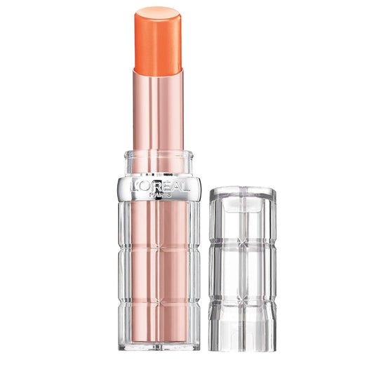 L’Oréal Paris Makeup Colour Riche Plump and Shine Lipstick, for Glossy, Radiant, Visibly Fuller Lips with an All-Day Moisturized Feel, 101 Nectarine Plump, 0.1 oz.