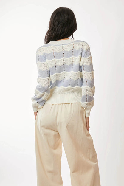 Davi & Dani Button Up Front V Neckline Cardigan Sweater - Shop Style & More | Fresh Looks, Everyday Deals & Free Shipping