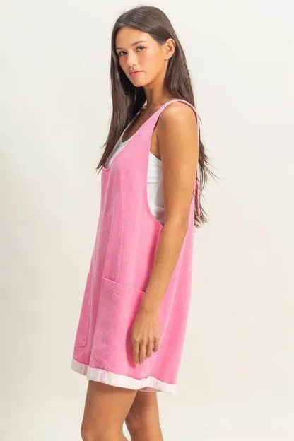 HYFVE V-Neck Pocket Detail Romper - Shop Style & More | Fresh Looks, Everyday Deals & Free Shipping