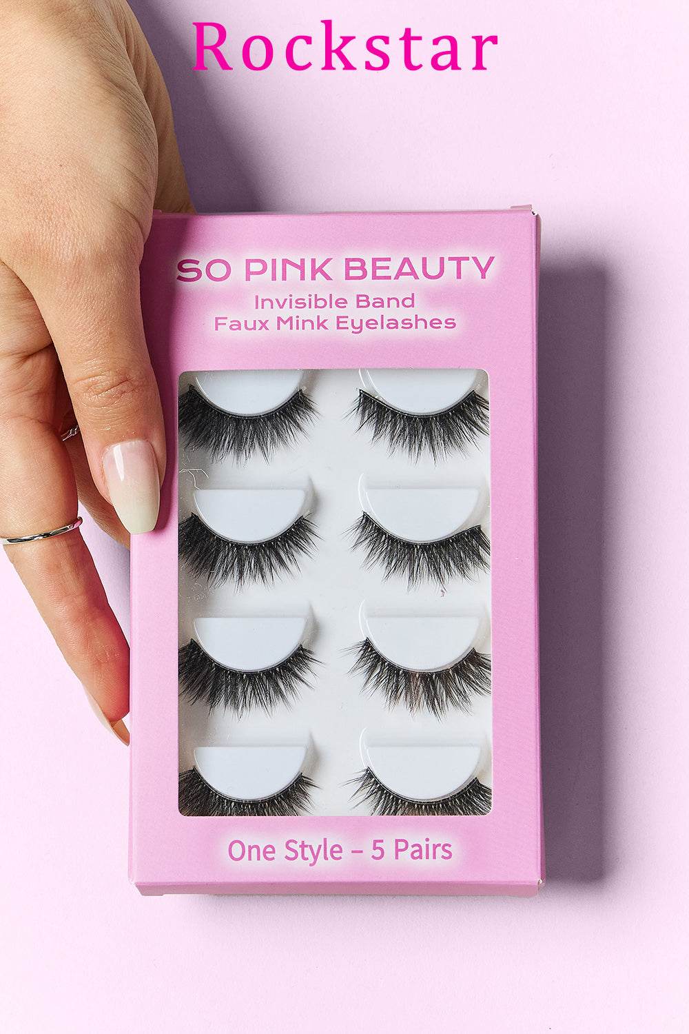 SO PINK BEAUTY Faux Mink Eyelashes 5 Pairs - Shop Style & More | Fresh Looks, Everyday Deals & Free Shipping