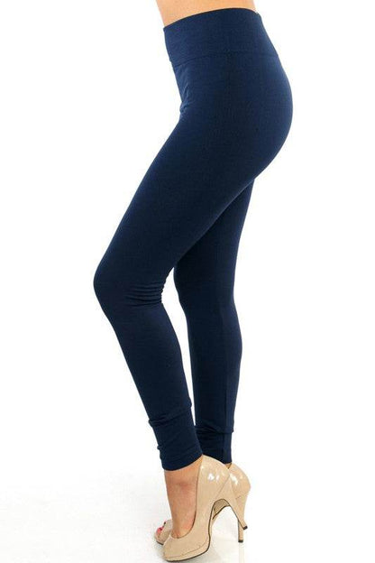Solid Color Heavy Weight Fleece Leggings - Shop Style & More | Fresh Looks, Everyday Deals & Free Shipping