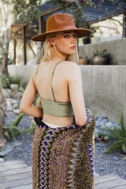 Velvet Longline Bralette - Shop Style & More | Fresh Looks, Everyday Deals & Free Shipping