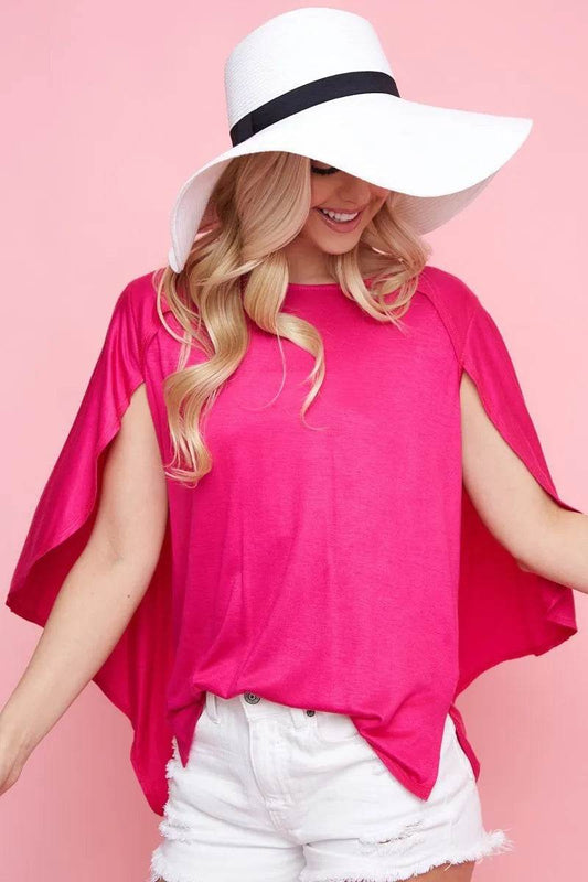 BiBi Fold Over Back Detailed Top - Shop Style & More | Fresh Looks, Everyday Deals & Free Shipping