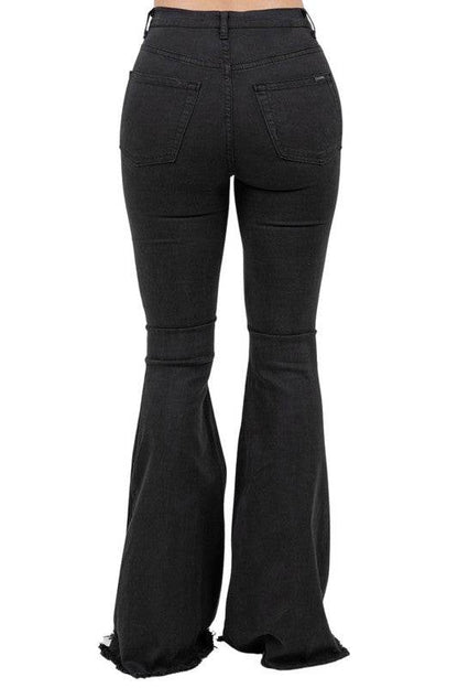 Rodeo Bell Bottom Blk/Brown- Inseam 34 - Shop Style & More | Fresh Looks, Everyday Deals & Free Shipping