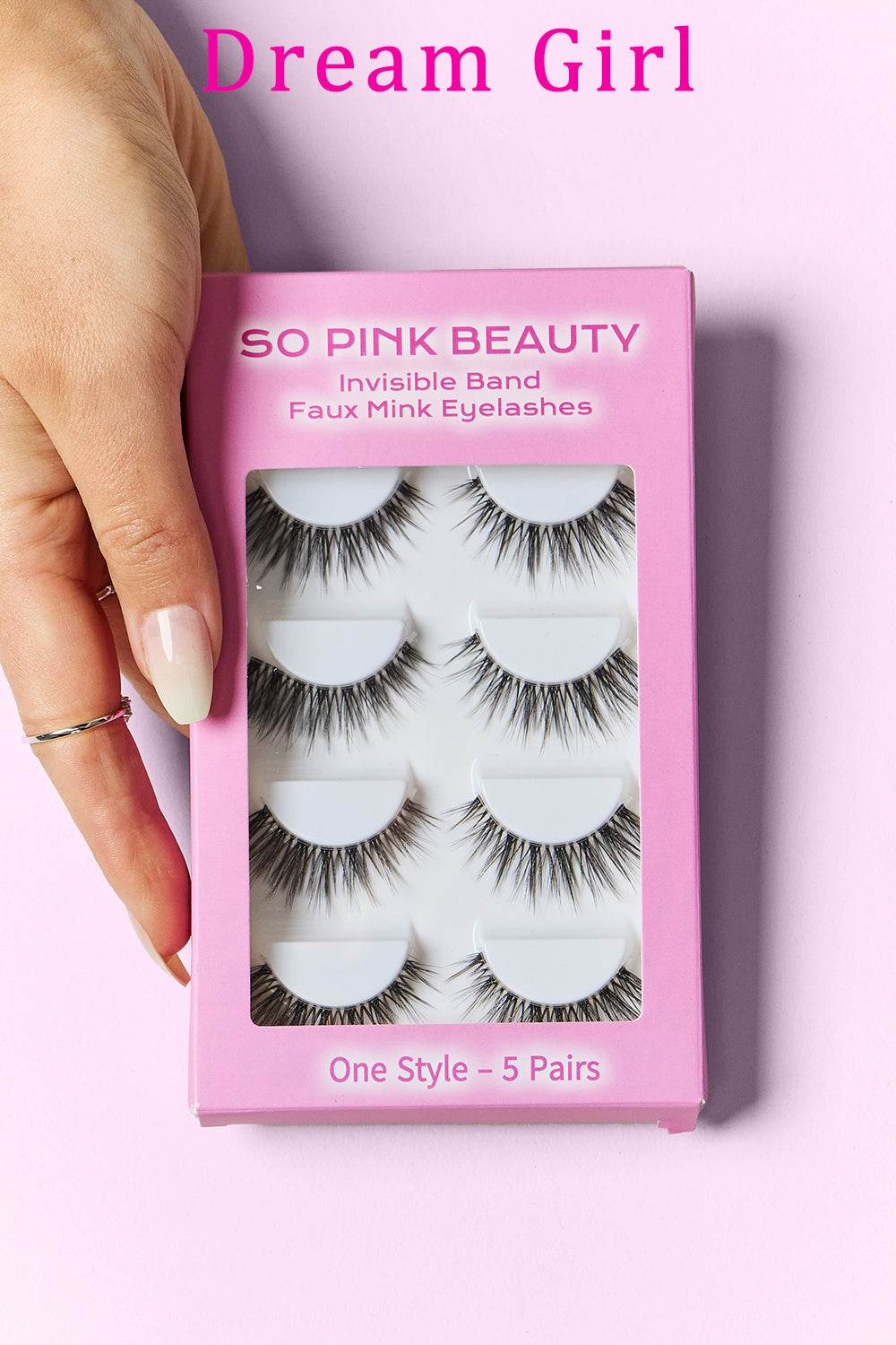 SO PINK BEAUTY Faux Mink Eyelashes 5 Pairs - Shop Style & More | Fresh Looks, Everyday Deals & Free Shipping