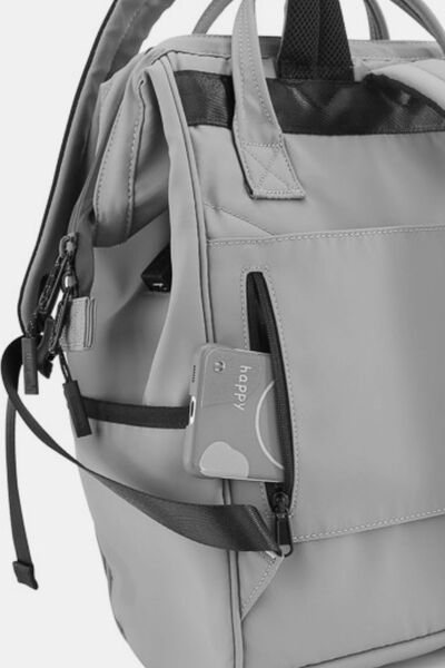 Himawari Waterproof Backpack Bag with External USB Port Bags