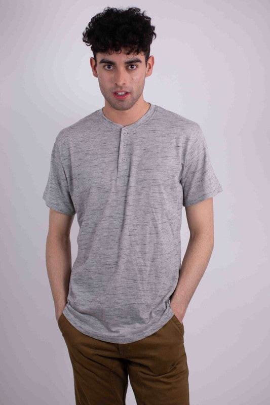 Short Sleeves Henley T-shirt - Shop Style & More | Fresh Looks, Everyday Deals & Free Shipping