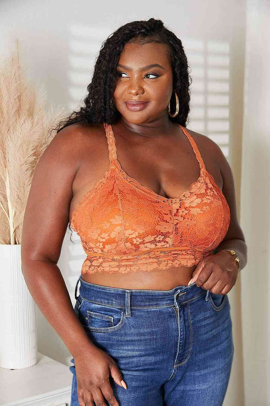 JadyK Juliette Full Size Crisscross Lace Bralette - Shop Style & More | Fresh Looks, Everyday Deals & Free Shipping