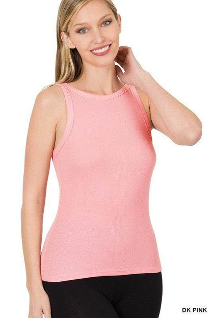 Rayon Ribbed Tank Top - Shop Style & More | Fresh Looks, Everyday Deals & Free Shipping
