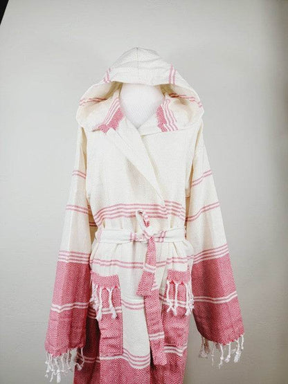 Unisex Robe, Beach or spa Robe with pockets - Red - Shop Style & More | Fresh Looks, Everyday Deals & Free Shipping