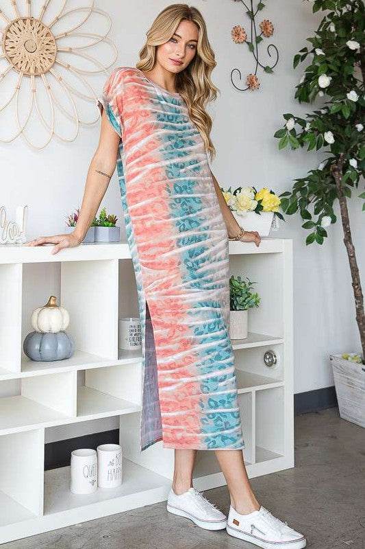SIDE SLITS MAXI DRESS - Shop Style & More | Fresh Looks, Everyday Deals & Free Shipping