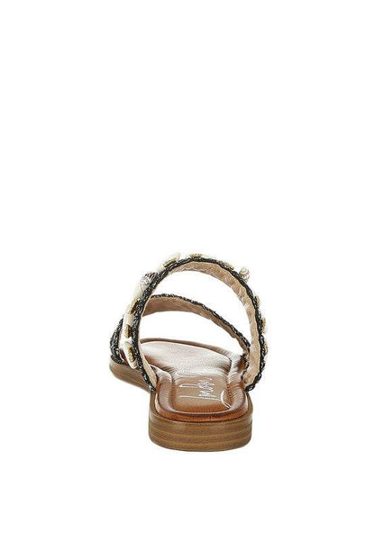 Shellfish Raffia Slip On Sandals - Shop Style & More | Fresh Looks, Everyday Deals & Free Shipping