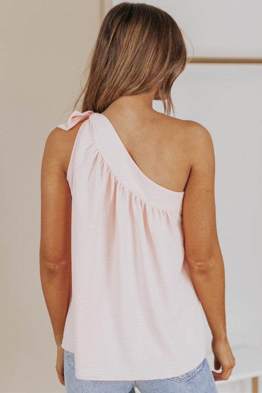 Chana Tie On Shoulder Sleeveless Top - Shop Style & More | Fresh Looks, Everyday Deals & Free Shipping