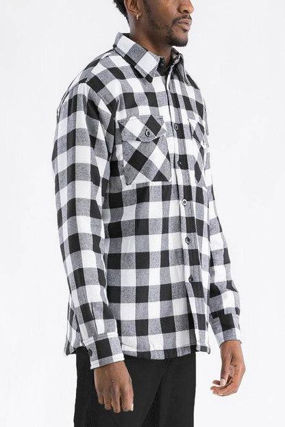 Mens Quilted Padded Flannel - Shop Style & More | Fresh Looks, Everyday Deals & Free Shipping