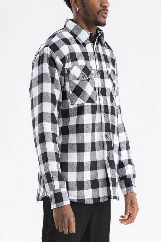 Mens Quilted Padded Flannel - Shop Style & More | Fresh Looks, Everyday Deals & Free Shipping