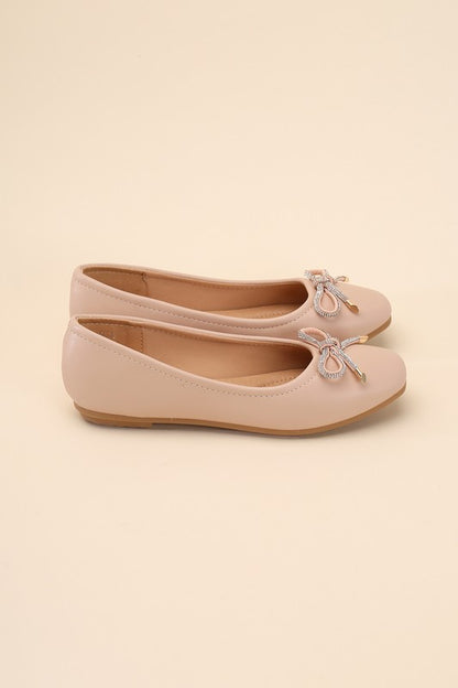 DOROTHY-77 Bow Ballet Flats Sandals