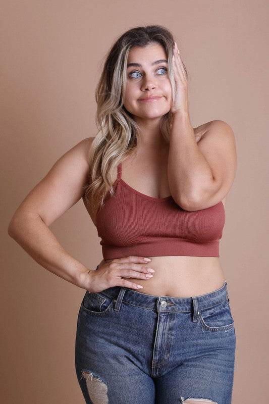 Plus Size Tattoo Mesh Racerback Bralette - Shop Style & More | Fresh Looks, Everyday Deals & Free Shipping