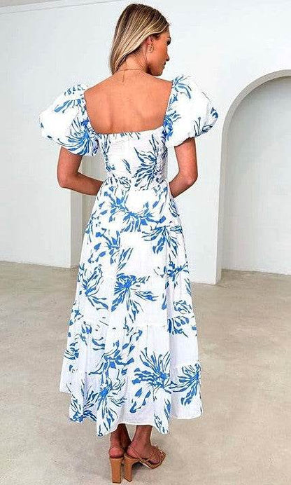 Puff sleeve maxi dress - Shop Style & More | Fresh Looks, Everyday Deals & Free Shipping