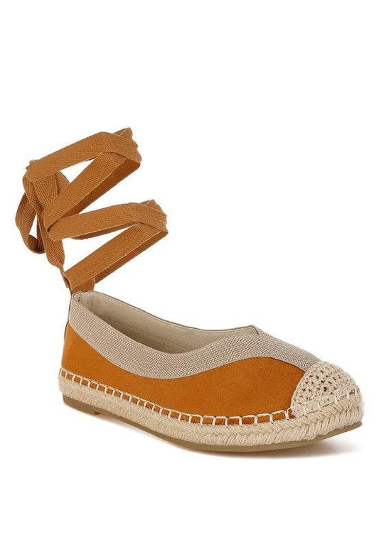 Yalva Microfiber Detachable Lace Espadrilles - Shop Style & More | Fresh Looks, Everyday Deals & Free Shipping