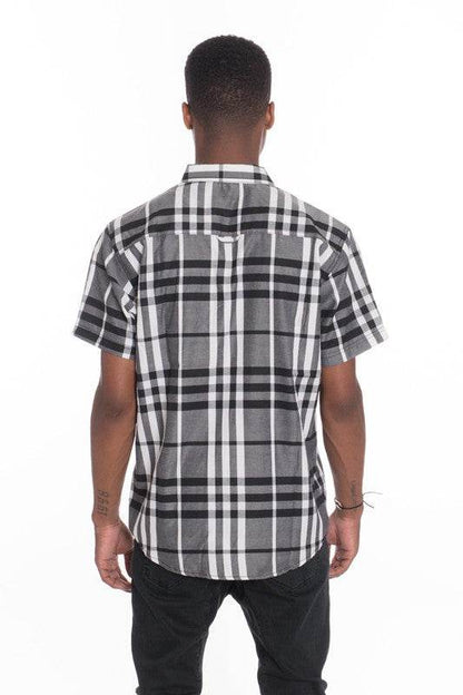 Weiv Men's Casual Short Sleeve Checker Shirts - Shop Style & More | Fresh Looks, Everyday Deals & Free Shipping