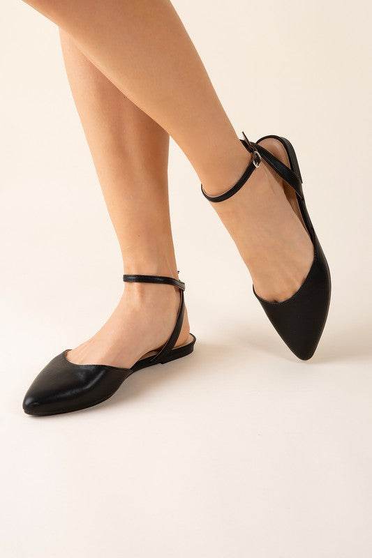 LINDEN-S Ankle Strap Flats - Shop Style & More | Fresh Looks, Everyday Deals & Free Shipping