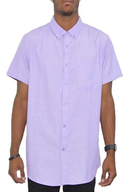 Weiv Men's Casual Short Sleeve Solid Shirts - Shop Style & More | Fresh Looks, Everyday Deals & Free Shipping