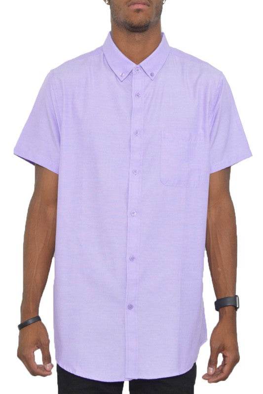 Weiv Men's Casual Short Sleeve Solid Shirts - Shop Style & More | Fresh Looks, Everyday Deals & Free Shipping