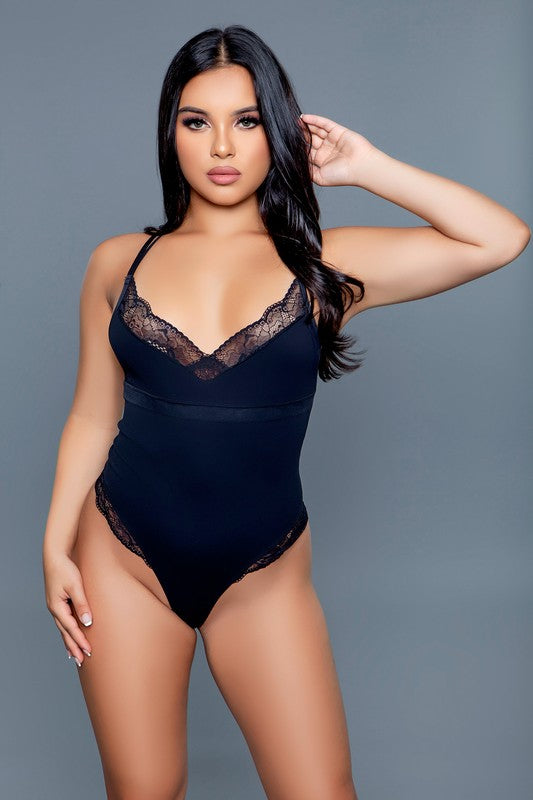 Maisie Bodysuit Black Shapewear & Bodysuit