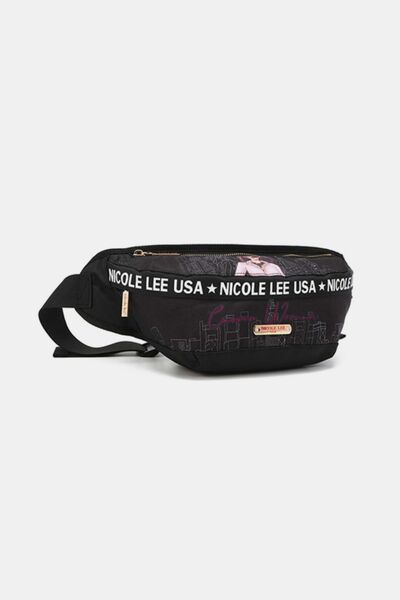 Nicole Lee USA Logo Fanny Pack Bags