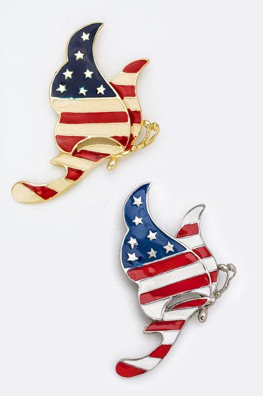 American Butterfly Brooch Set - Shop Style & More | Fresh Looks, Everyday Deals & Free Shipping