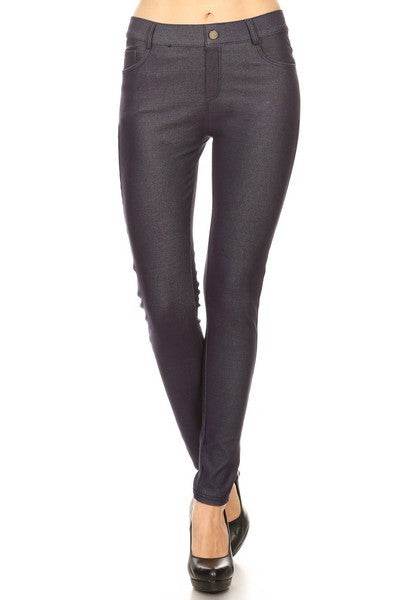 Cotton-Blend 5-Pocket Skinny Jeggings - Shop Style & More | Fresh Looks, Everyday Deals & Free Shipping