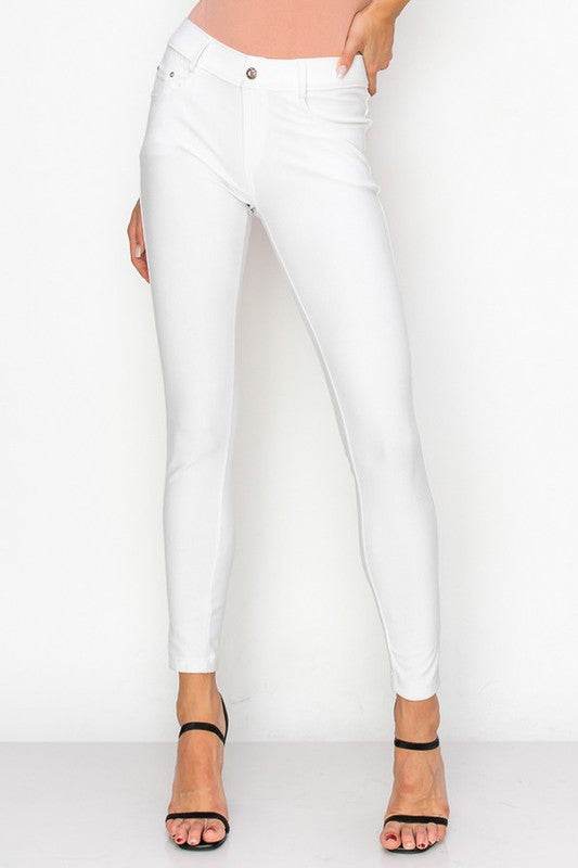 Cotton-Blend 5-Pocket Skinny Jeggings - Shop Style & More | Fresh Looks, Everyday Deals & Free Shipping