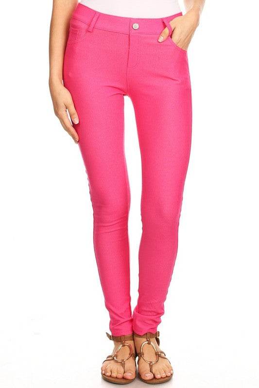 Cotton-Blend 5-Pocket Skinny Jeggings - Shop Style & More | Fresh Looks, Everyday Deals & Free Shipping