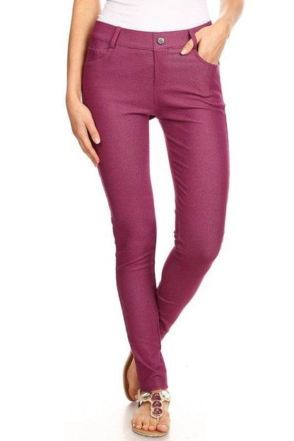 Cotton-Blend 5-Pocket Skinny Jeggings - Shop Style & More | Fresh Looks, Everyday Deals & Free Shipping