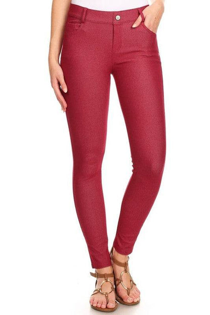 Cotton-Blend 5-Pocket Skinny Jeggings - Shop Style & More | Fresh Looks, Everyday Deals & Free Shipping