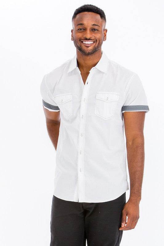 Casual Short Sleeve Solid Shirts - Shop Style & More | Fresh Looks, Everyday Deals & Free Shipping