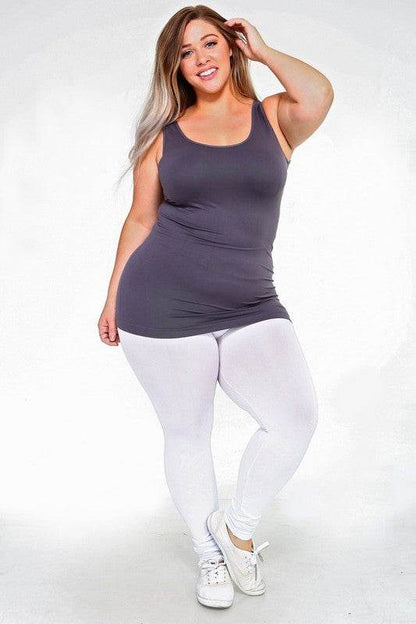 Womens Seamless Tank Top - PLUS SIZE - Shop Style & More | Fresh Looks, Everyday Deals & Free Shipping