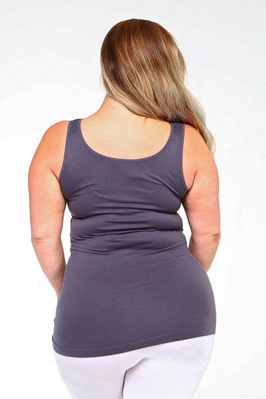 Womens Seamless Tank Top - PLUS SIZE - Shop Style & More | Fresh Looks, Everyday Deals & Free Shipping