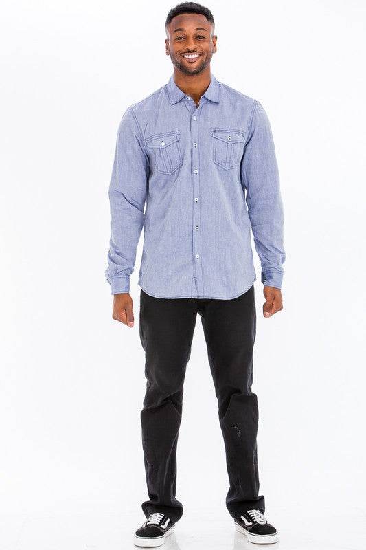 Weiv Men's Casual Long Sleeve Shirts - Shop Style & More | Fresh Looks, Everyday Deals & Free Shipping