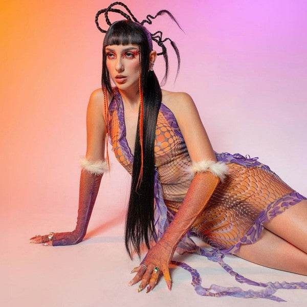 Women Abstract Sexy Mesh Dress - Shop Style & More | Fresh Looks, Everyday Deals & Free Shipping