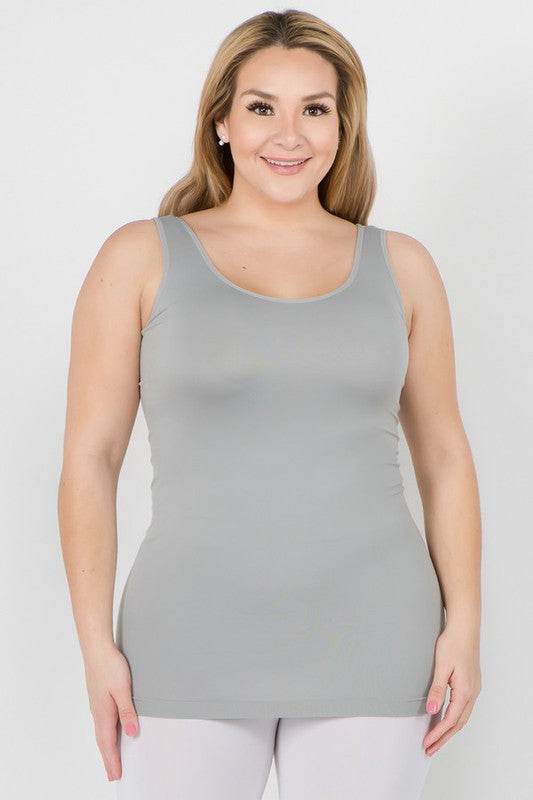 Womens Seamless Tank Top - PLUS SIZE - Shop Style & More | Fresh Looks, Everyday Deals & Free Shipping