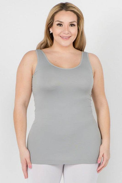 Womens Seamless Tank Top - PLUS SIZE - Shop Style & More | Fresh Looks, Everyday Deals & Free Shipping