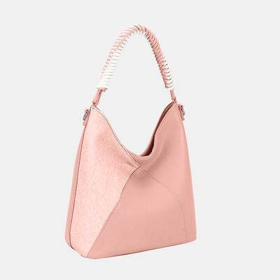 David Jones Woven Handle PU Leather Handbag - Shop Style & More | Fresh Looks, Everyday Deals & Free Shipping
