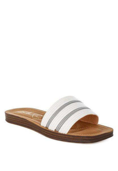 Zosaya Faux Zipper Detail Slip Ons - Shop Style & More | Fresh Looks, Everyday Deals & Free Shipping