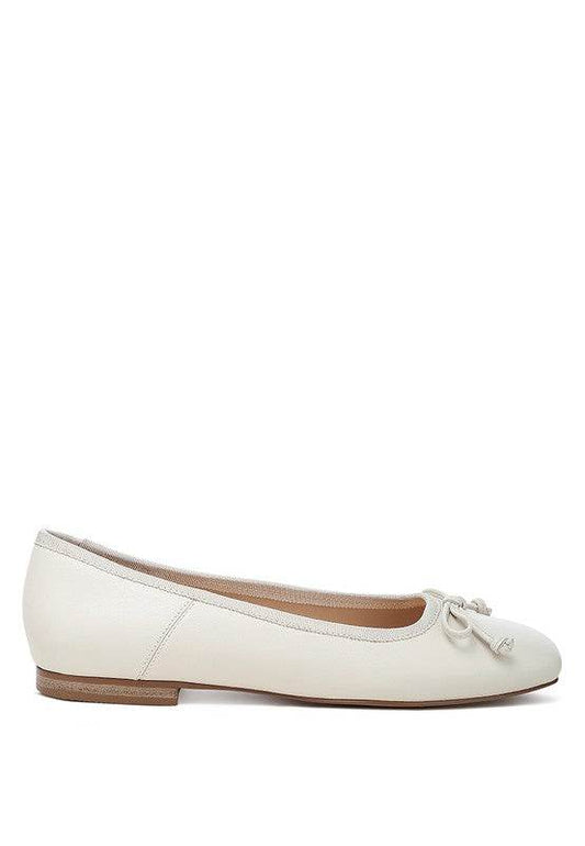 Lutten Square-Toe Bow Ballerinas - Shop Style & More | Fresh Looks, Everyday Deals & Free Shipping