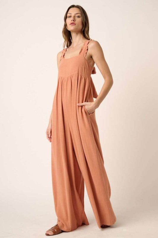 Mittoshop Sleeveless Wide Leg Jumpsuit - Shop Style & More | Fresh Looks, Everyday Deals & Free Shipping