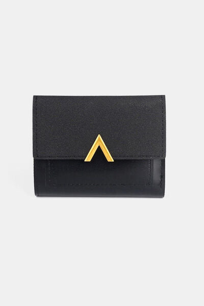 Zenana Compact Trifold Wallet Black One Size Bags