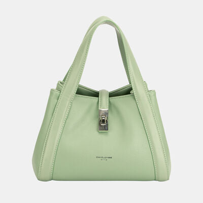 David Jones PU Leather Bucket Bag L.Green One Size Bags