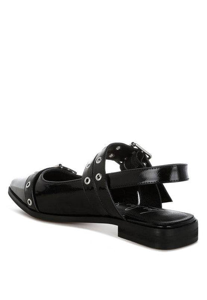 Betula Eyelets & Buckle Detail Flats - Shop Style & More | Fresh Looks, Everyday Deals & Free Shipping