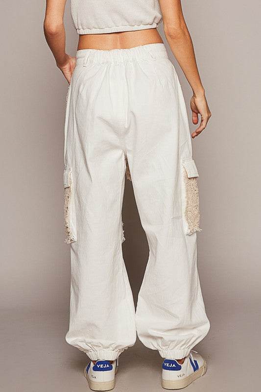 POL Crochet Patch Distressed Washed Jeans - Shop Style & More | Fresh Looks, Everyday Deals & Free Shipping